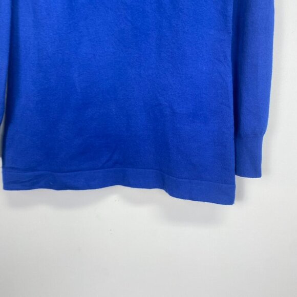 French Connection Blue Turtleneck Sweater - Picture 3 of 9